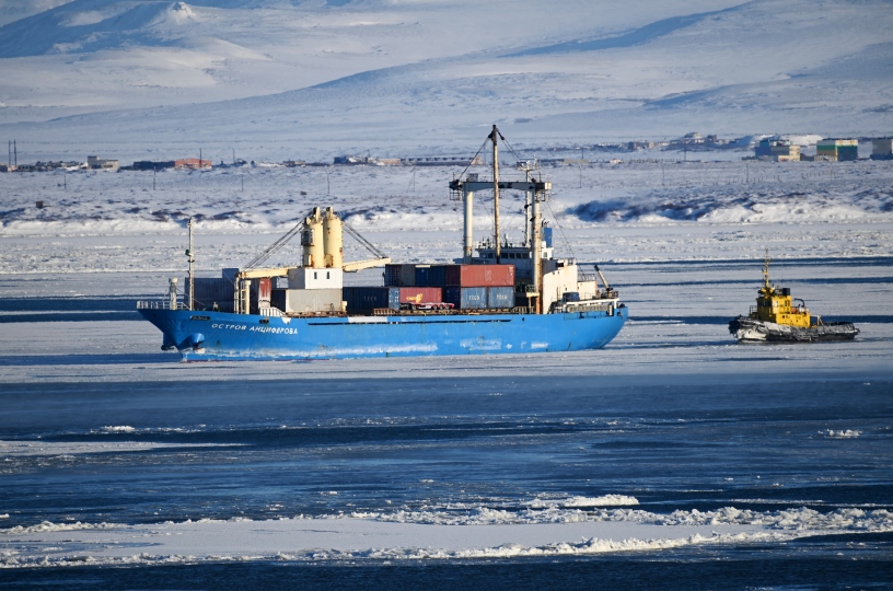 Сухогруз Остров Анциферова