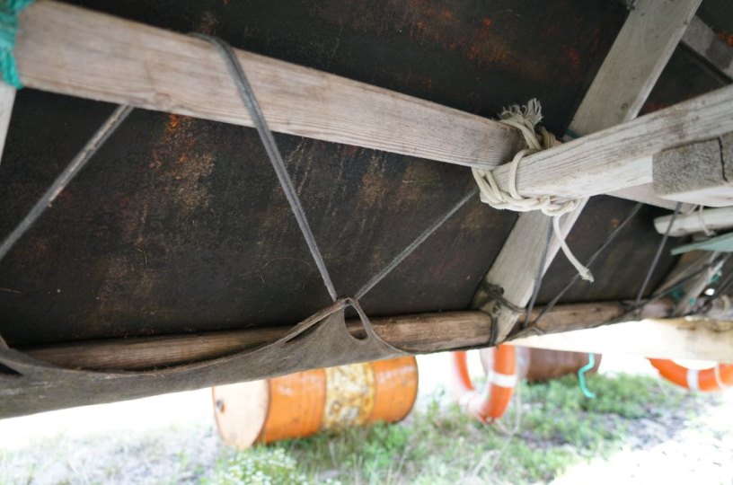 Устройство байдары изнутри