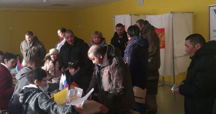 В пяти сёлах Чукотки все избиратели проголосовали на выборах